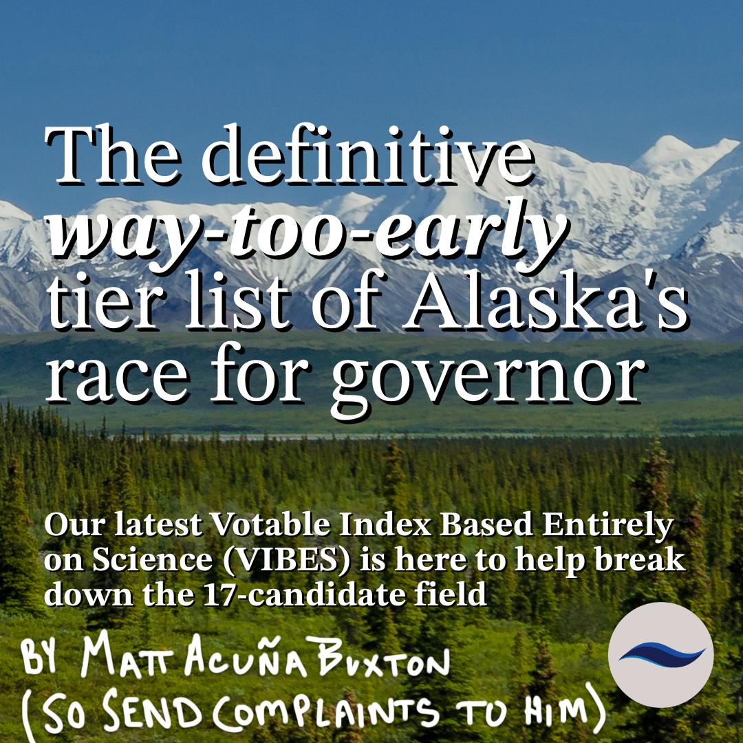 Matt Buxton’s definitive way-too-early tier list of Alaska’s candidates for governor